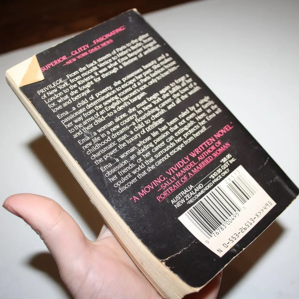 Leona Blair Privilege Paperback book 1986 (ba)